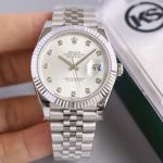Rolex Datejust 8215 Movement 316L Steel 41*10.8mm Men White Dial Watch